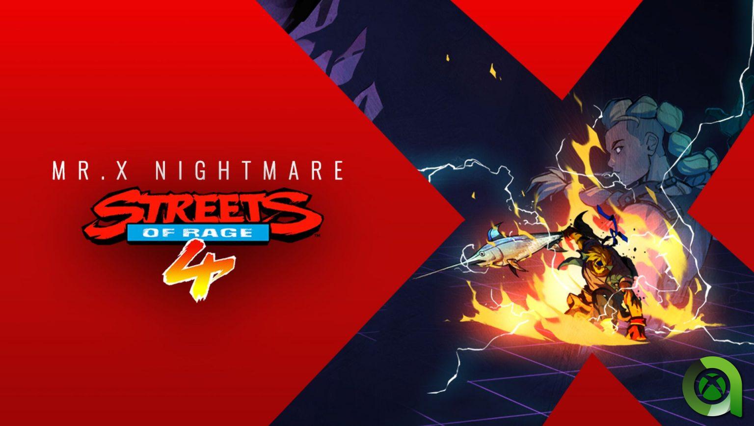 Streets of Rage 4 Mr X Nightmare