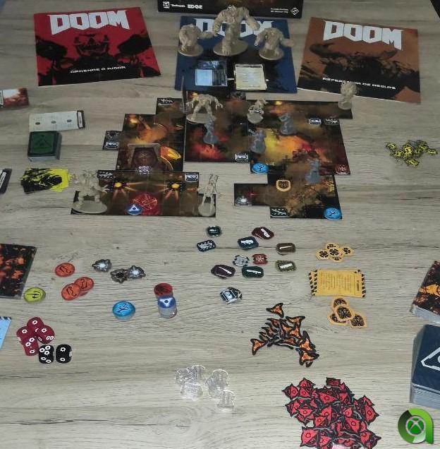 Doom juego tablero 2016 xbox